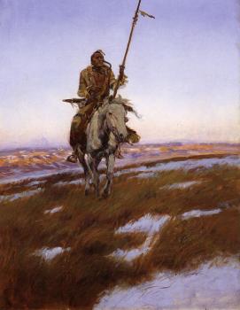 查爾斯 馬裡安 拉塞爾 A Cree Indian 查爾斯 馬裡安 拉塞爾 A Cree Indian